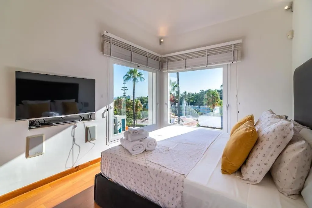 Ocean Views Luxury Villa Next To Beach Benalmadena Spain